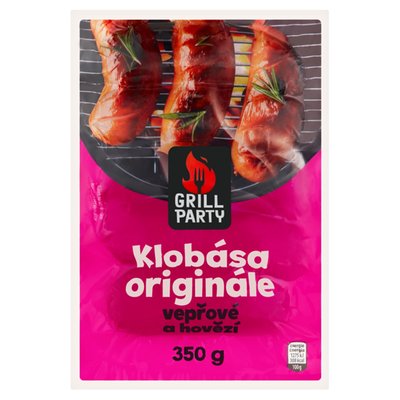 Obrázek GRILL Party Klobása originále 350g