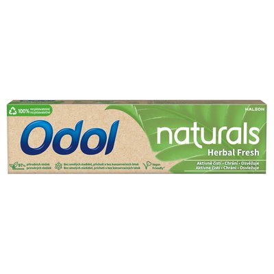 Obrázek Odol Naturals Herbal Fresh zubní pasta s vysokým obsahem přírodních složek 75ml
