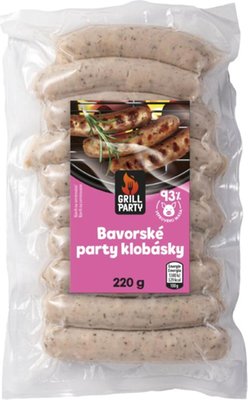 Obrázek GRILL Party Party klobásky vepřové 220g