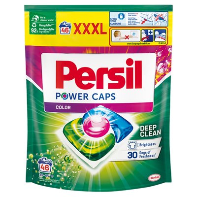 Obrázek PERSIL prací kapsle Power-Caps Deep Clean Color Doypack 46 praní, 644g