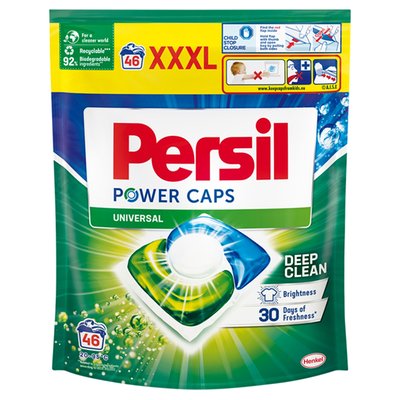 Obrázek Persil Power Caps Deep Clean Universal koncentrovaný předdávkovaný prací prostředek 46 praní 644g