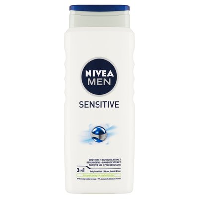 Obrázek Nivea Men Sensitive sprchový gel 500ml