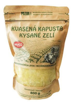 Obrázek Zelí kysané bílé, 800g