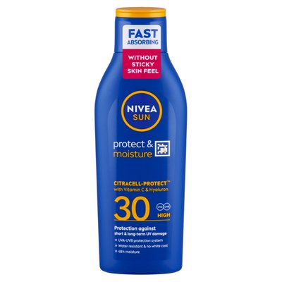 Obrázek Nivea Sun Protect & Moisture Hydratační mléko na opalování OF 30 200ml