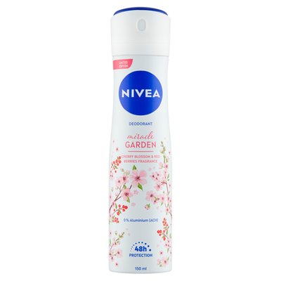 Obrázek Nivea Miracle Garden Cherry Blossom & Red Berries deodorant 150 ml