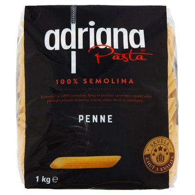 Obrázek Adriana Pasta Penne těstoviny semolinové sušené 1kg