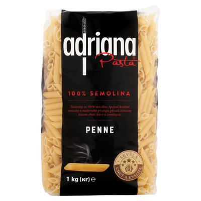 Obrázek Adriana Penne těstoviny semolinové sušené 1kg