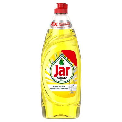 Obrázek Jar Extra+ Citrus Washing Up. Jar´s #1 Formula for Fast Tough Grease Cleaning 650ml