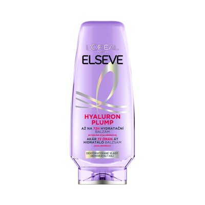 Obrázek L´Oréal Paris Elseve Hyaluron Plump 72 H hydratační balzám s kyselinou hyaluronovou, 200 ml