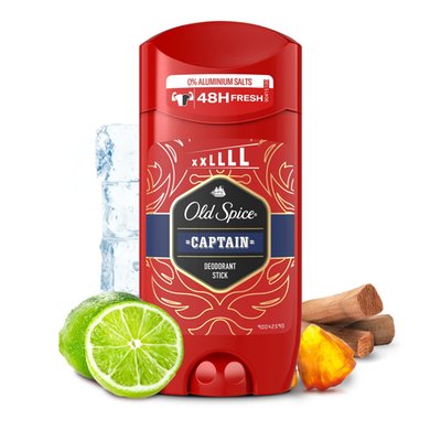 Obrázek Old Spice Captain Tuhý Deodorant Pro Muže 85 ml