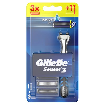 Obrázek Gillette Sensor3 Holicí Strojek – 3 Holicí Hlavice