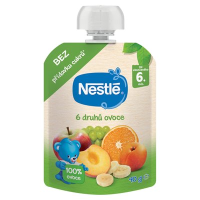 Obrázek E-NESTLE 6 DRUHU OVOCE 90G