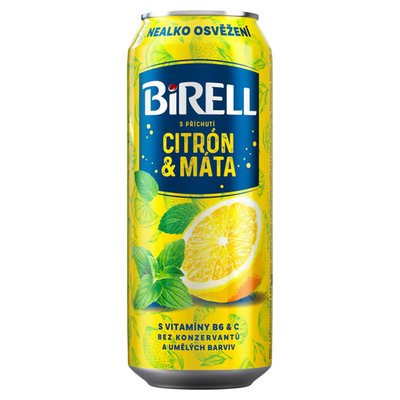 Obrázek Birell S příchutí citrón & máta 0,5l