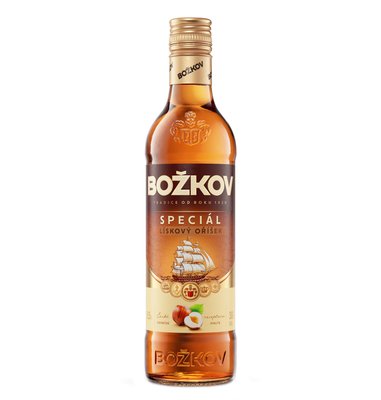 Obrázek Božkov Speciál lískový oříšek 0,5l