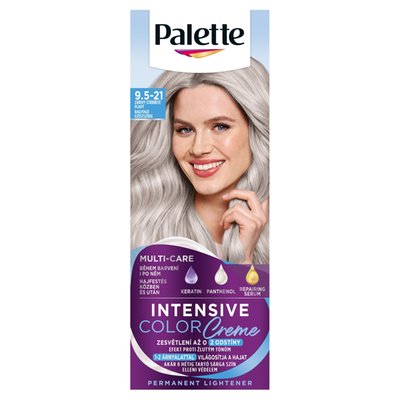 Obrázek Palette Intensive Color Creme barva na vlasy Zářivý stříbřitě plavý 9.5-21