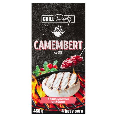 Obrázek GRILL Party Camembert na gril s brusinkovou omáčkou 450g