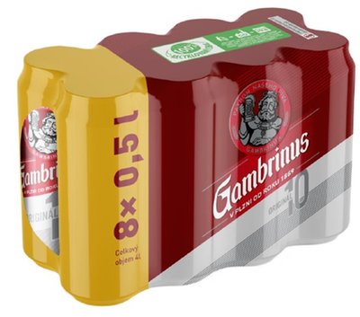 Obrázek Gambrinus Originál 10 8 x 0,5l (4l)