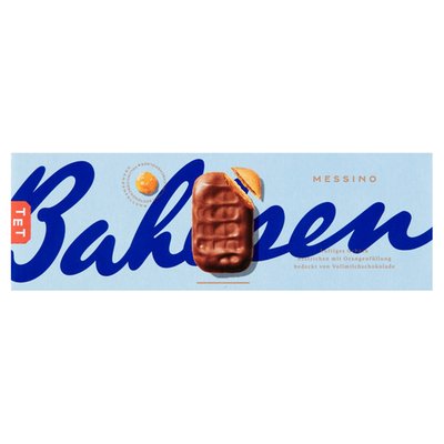 Obrázek Bahlsen Jemné pečivo s pomerančovou náplní polomáčené v mléčné čokoládě 125g
