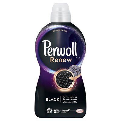 Obrázek PERWOLL speciální prací gel Renew Black pro oživení tmavých barev a obnovení vláken 67 praní, 4050ml