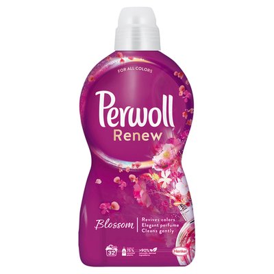 Obrázek Perwoll Renew Blossom 1,92 L (32 praní) - prací gel