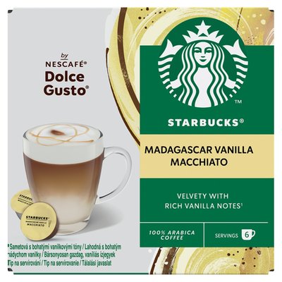 Obrázek STARBUCKS Vanilla Macchiato by NESCAFÉ Dolce Gusto - 12 kapslí (6 šálků)