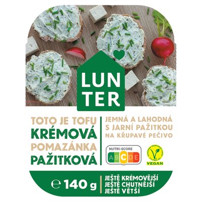 Obrázek LUNTER KRÉMOVÁ POMAZÁNKA S PAŽITKOU 140G