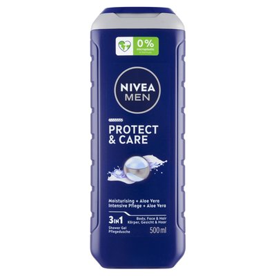 Obrázek Nivea Men Protect & Care 3 v 1 Sprchový gel 500ml