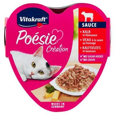 Obrázek Vitakraft Poésie Création telecí v sýrové omáčce 85g