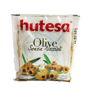 Obrázek Zelené olivy bez pecky Hutesa 180 g