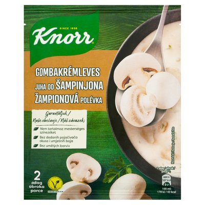 Obrázek Knorr Krémová Polévka Žampionová 45g