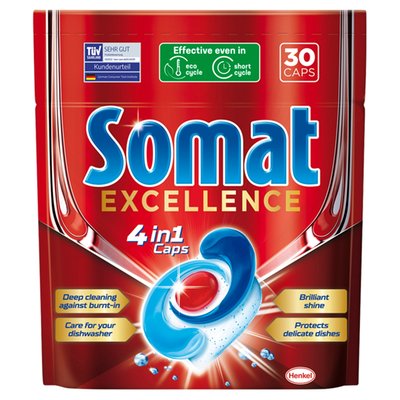 Obrázek Somat Excellence 4v1 Tablety do myčky 30 ks