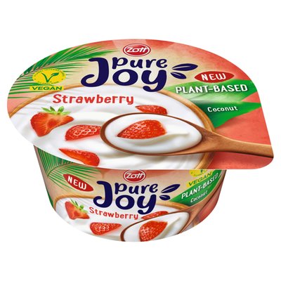 Obrázek ZOTT PURE JOY VEGAN JAHODA/BROSKEV 125G
