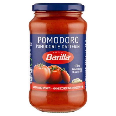 Obrázek Barilla Pomodoro rajčatová omáčka s rajčaty a datlovými rajčaty 400g