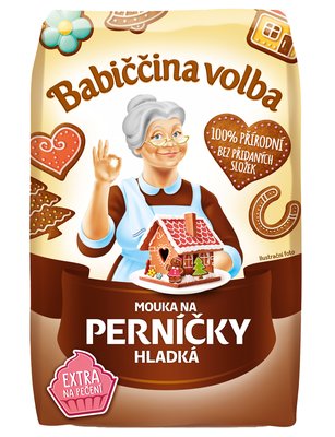 Obrázek Babiččina Volba Mouka na perníčky hladká 1kg