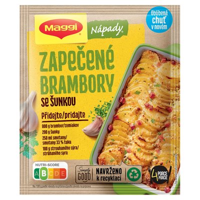 Obrázek MAGGI NÁPADY Zapečené brambory se šunkou 46g