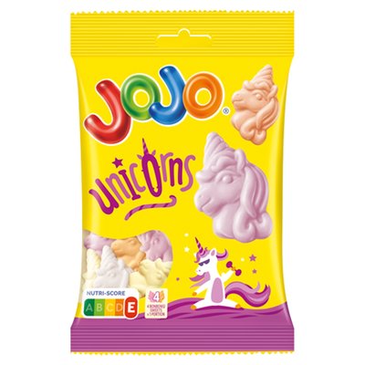 Obrázek JOJO Jednorožci želé bonbóny s ovocnými příchutěmi 80g