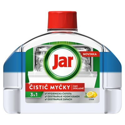 Obrázek Jar Čistič Myčky Nádobí, Hloubkové Čištění, Tekutý, Vůně Citronu, 250 ml