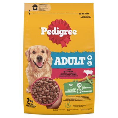 Obrázek Pedigree Adult s hovězím a zeleninou 3kg 