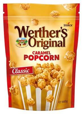 Obrázek Werther's Original Classic popcorn v karamelové polevě se smetanou 140g