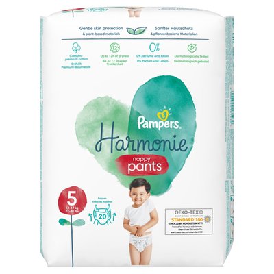 Obrázek PAMPERS PANTS HARMONIE VALUE PACK 20KS