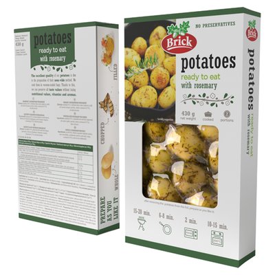 Obrázek Brick Ready to Eat brambory s rozmarýnem předvařené 430g