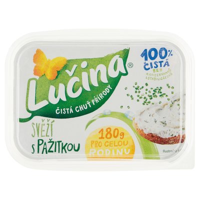 Obrázek Lučina s pažitkou - pro celou rodinu 180g