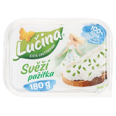 Obrázek Lučina Svěží pažitka 180g