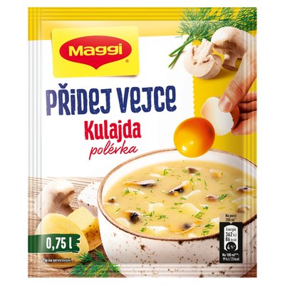 Obrázek MAGGI Přidej vejce Kulajda polévka sáček 48g
