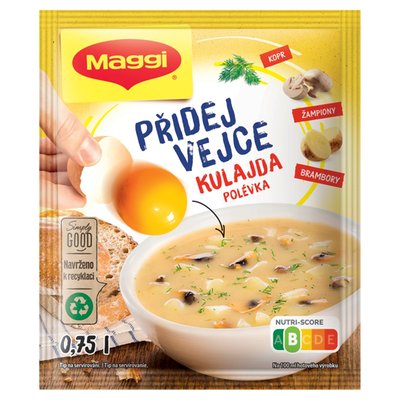 Obrázek MAGGI Přidej vejce Kulajda polévka sáček 48g