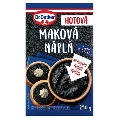 Obrázek Dr. Oetker Maková náplň 250g