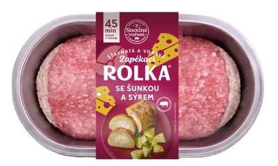 Obrázek Zapékací rolka se šunkou a sýrem 650g