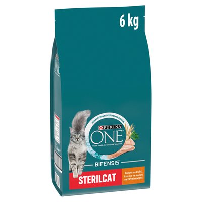 Obrázek Purina ONE Sterilcat bohaté na kuře a pšenici 6kg