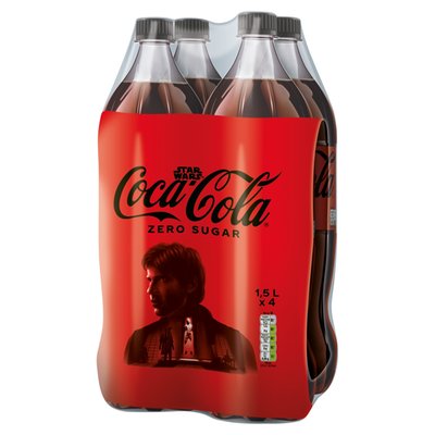 Obrázek Coca-Cola Zero 4 x 1,5l