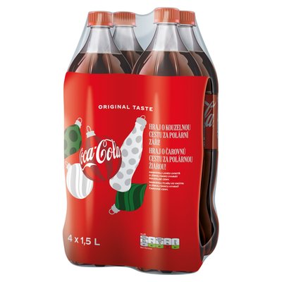 Obrázek Coca-Cola 4 x 1,5l